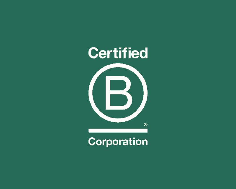 Logo di Davines e certificazione B Corp
