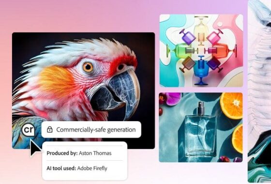 Screenshot di Adobe Firefly
