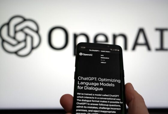 Screenshot dell'app desktop di ChatGPT con ChatGPT Voice attivo