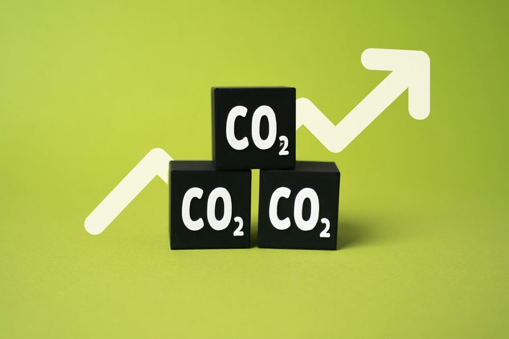 Grafico del mercato delle quote di CO2