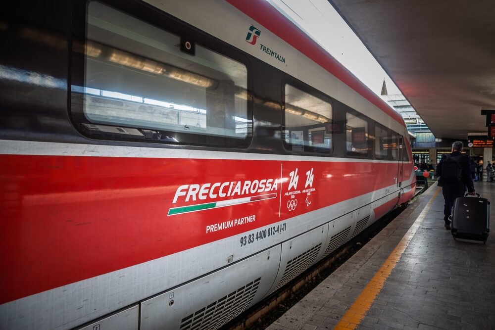 Frecciarossa in viaggio