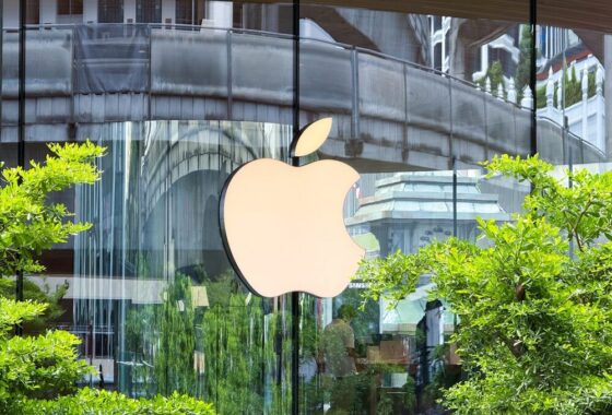 Apple Watch con interfaccia dell'app Workout
