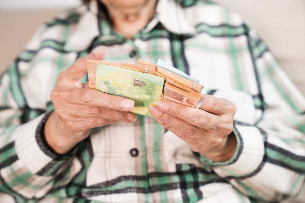 Grafico sull'andamento delle pensioni in Italia